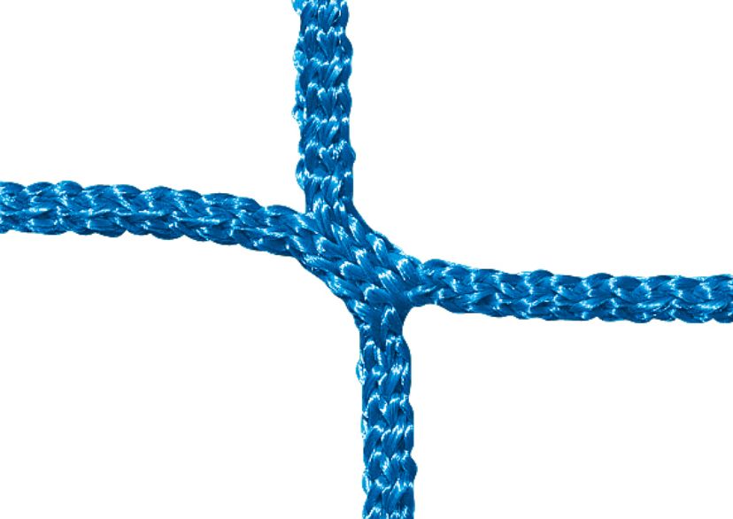 Knoten, PP 4 mm, blau, Detailbild