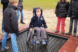 Trampolína pro vozíčkáře „Rolli“