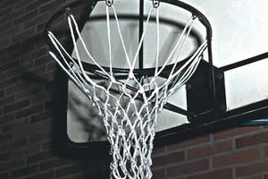 Basketbalová síť Nylon 6 mm 225-02