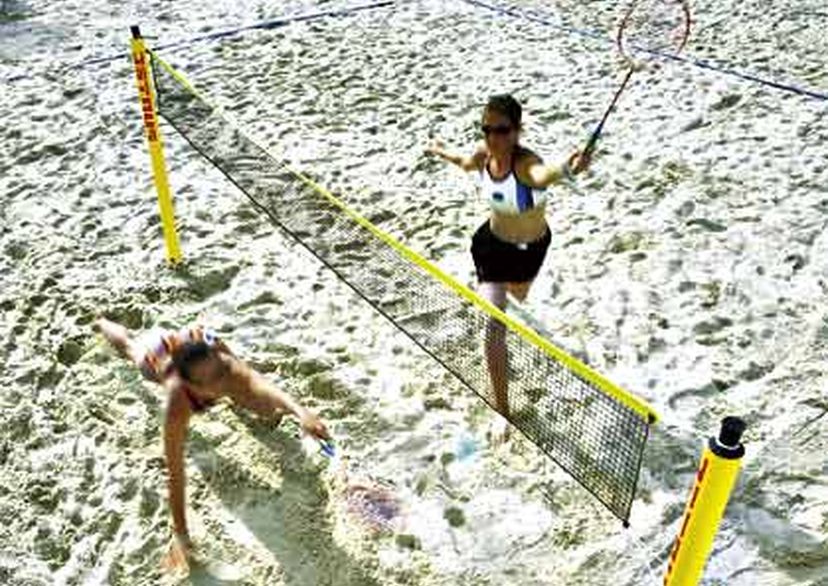 Síť pro plážový badminton 606-06-F1