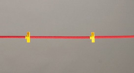 Šplhací lano Herkules s pomůckami, délka 2,00 m, Ø 18 mm