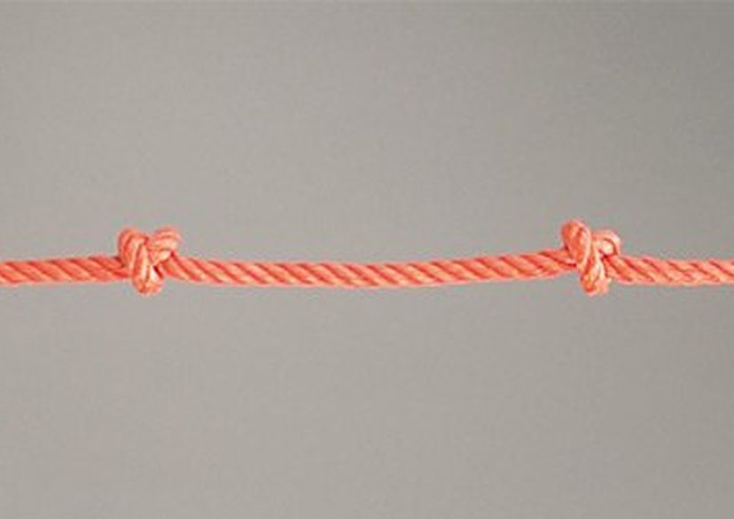Šplhací lano s uzly, délka 2,00 m
