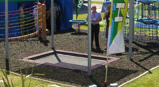 Trampolína pro vozíčkáře „Rolli“