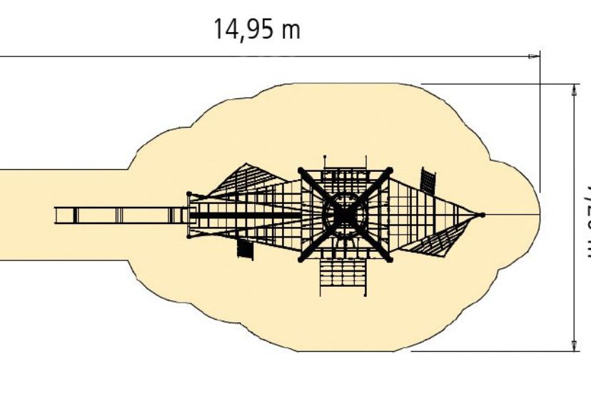 “Black Beard” pirate ship