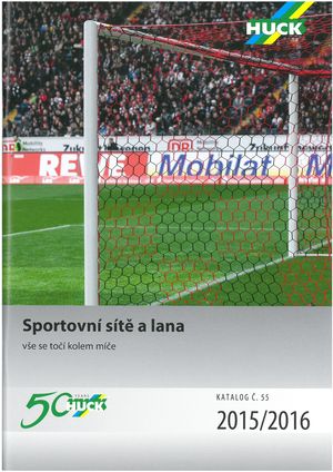 Nový katalog sportovních sítí HUCK 2015 - 2016